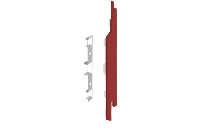 Eindkap+connector rechts voor 2814 (5st) - Rood classic nerf