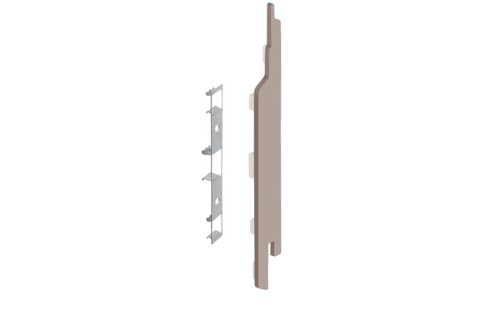 Eindkap+connector rechts voor 2814 (5st) - Vergrijd ceder classic nerf