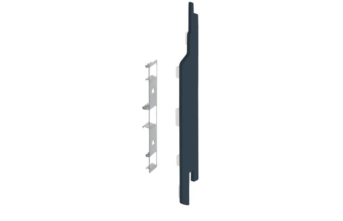 Eindkap+connector rechts voor 2814 (5st) - Skyblue pure mat