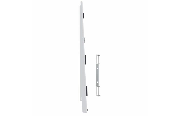 Eindkap+connector links voor 2817 (5st) - Snowwhite pure mat