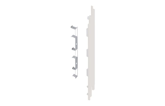 Eindkap+connector rechts voor 2819 (5st) - Wit classic nerf