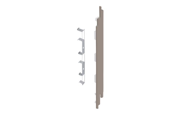 Eindkap+connector rechts voor 2819 (5st) - Vergrijd ceder classic nerf
