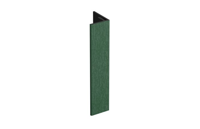 Verlengd eindprofiel 17x44mm Keralit - Mosgroen classic nerf