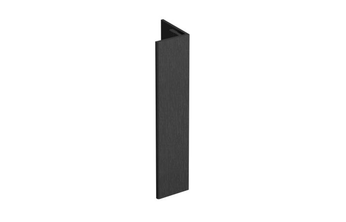 Verlengd eindprofiel 17x44mm Keralit - Zwart classic nerf