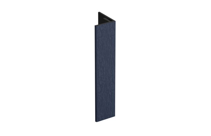 Verlengd eindprofiel 17x44mm Keralit - Staalblauw classic nerf