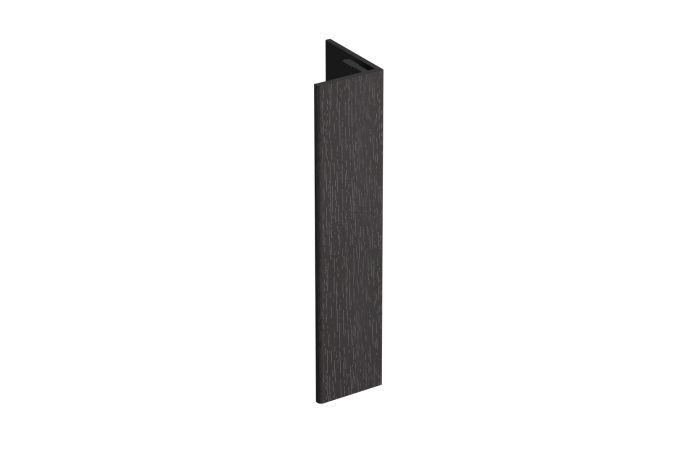 Verlengd eindprofiel 17x44mm Keralit - Donkerbruin classic nerf