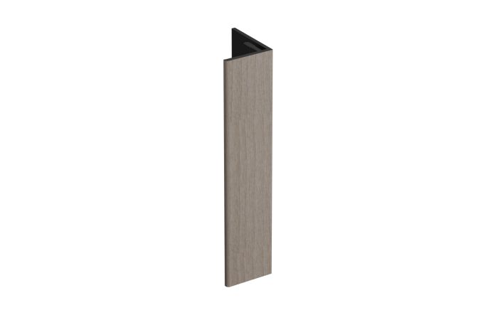 Verlengd eindprofiel 17x44mm Keralit - Vergrijd ceder classic nerf