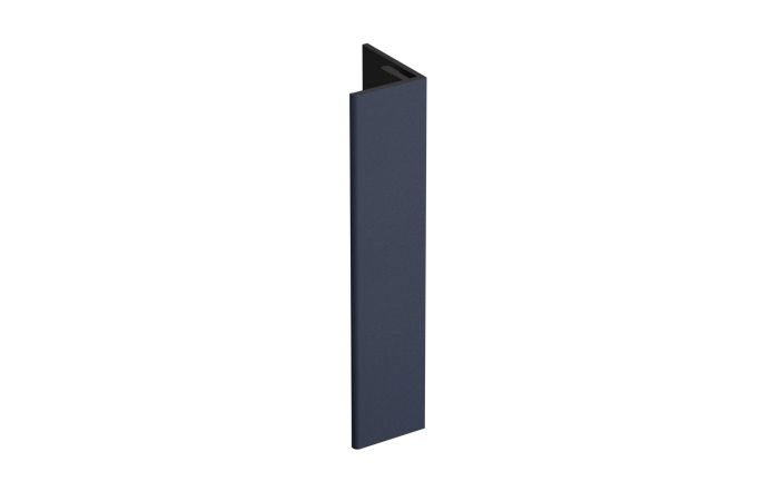 Verlengd eindprofiel 17x44mm Keralit - Skyblue pure mat