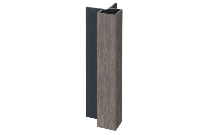 Keralit uitwendig hoekprofiel 32x32mm - Taupe eiken