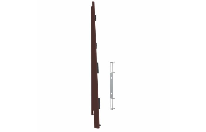 Eindkap+connector links voor 2817 (5st) - Bruin eiken