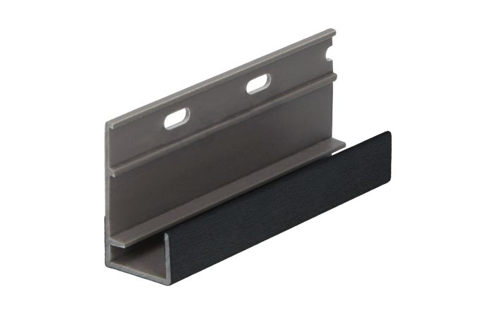 Omrandingprof. met ontwatering Keralit - Grafietzwart classic nerf