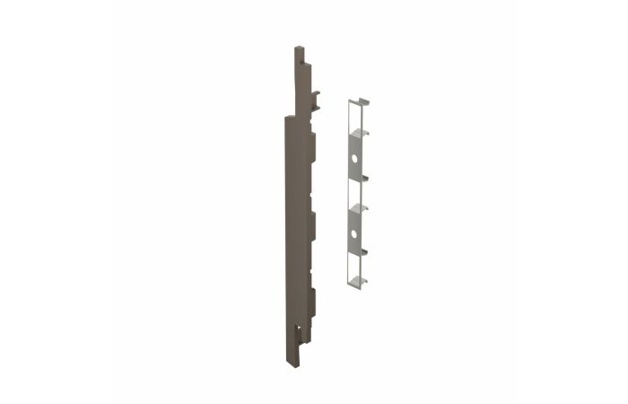 Eindkap+connector rechts voor 2815 (5st) - Kwartsgrijs classic nerf