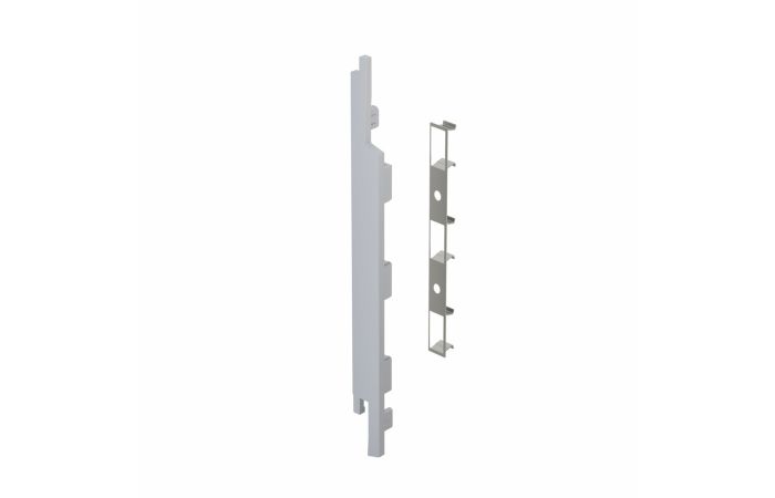 Eindkap+connector links voor 2815 (5st) - Wit eiken