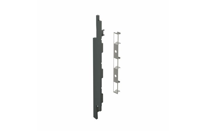 Eindkap+connector rechts voor 2815 (5st) - Antraciet classic nerf
