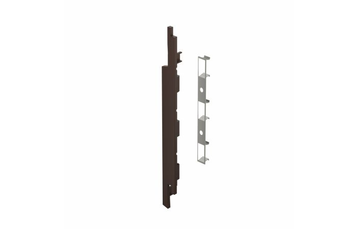 Eindkap+connector rechts voor 2815 (5st) - Donkerbruin classic nerf