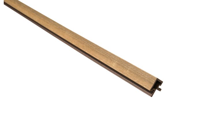 hoekprofiel eiken
tbv composiet gevelbekleding