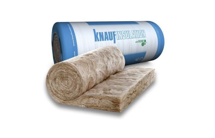 Pakket Knauf Naturoll 037 glaswol 580x8200mm 90mm 48 rollen (228,29 m2) bij houtenbouwmaterialen.nl