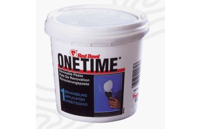 Vulmiddel/plamuur Onetime universeel wit 1 liter bij houtenbouwmaterialen.nl