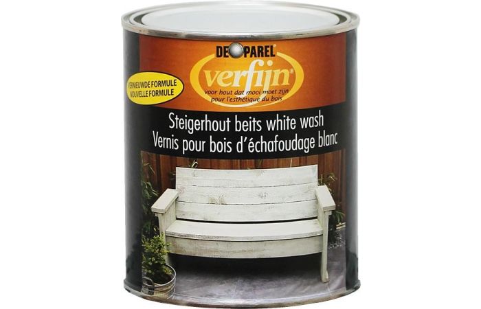 Steigerhoutbeits white wash 750 ml