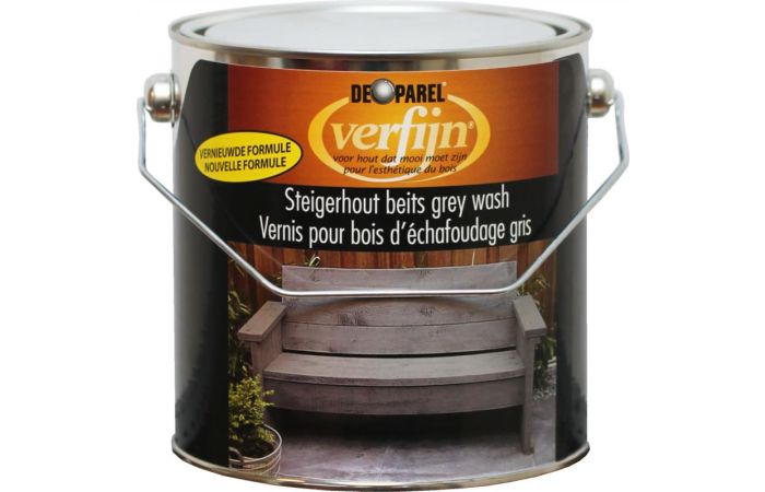 Steigerhoutbeits grey wash 2.5 liter