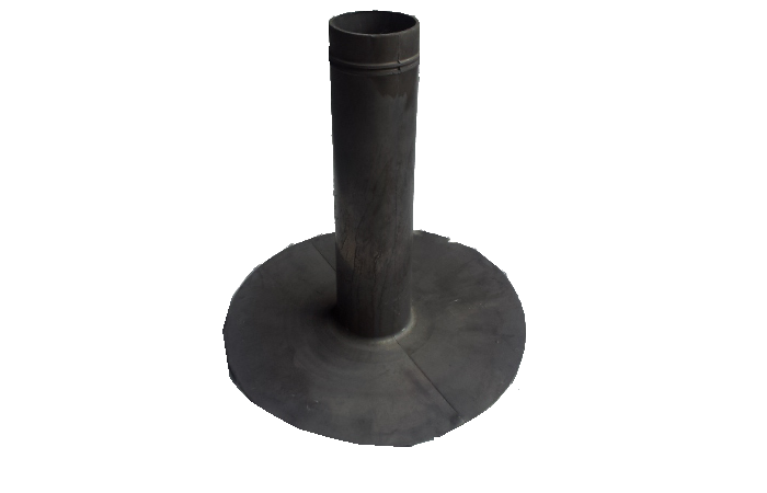 Onderuitloop lood 70mm / 30 cm