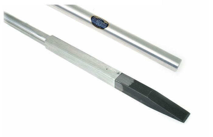 Stootijzer aluminium 1500x30 mm 7030 de Wit