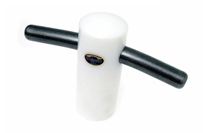 Tegelklopper nylon klos  0301 de Wit