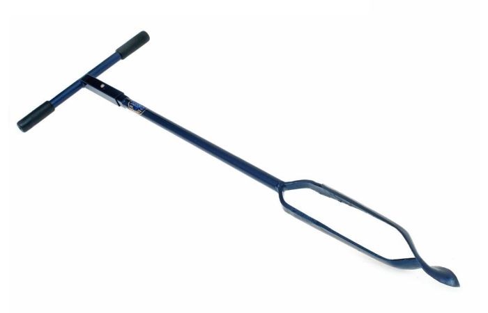 Grondboor met gedraaide punt 10cm verlengbaar 4010 de Wit