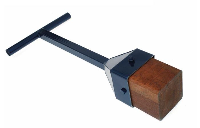Stamper houten blok lengte 840mm 0401 de Wit