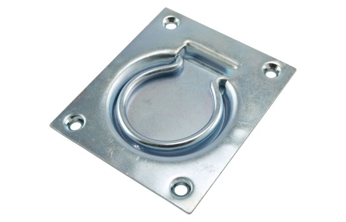 Luikring gegalvaniseerd 75 x 90 mm