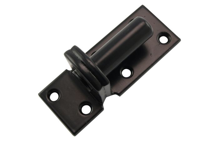 Plaatduim zwart pen 16mm