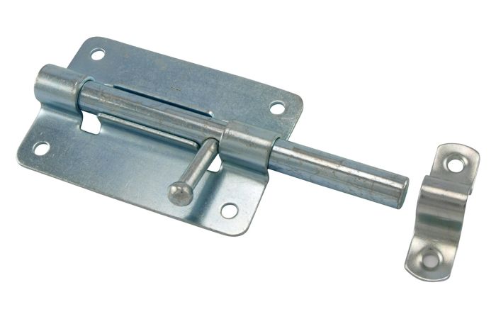 Plaatgrendel verzinkt 120 mm 