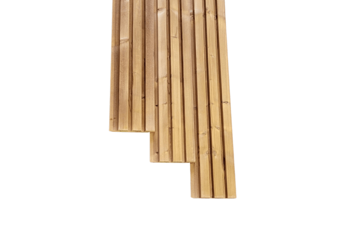 Thermowood vuren triple rhombus model Elsa