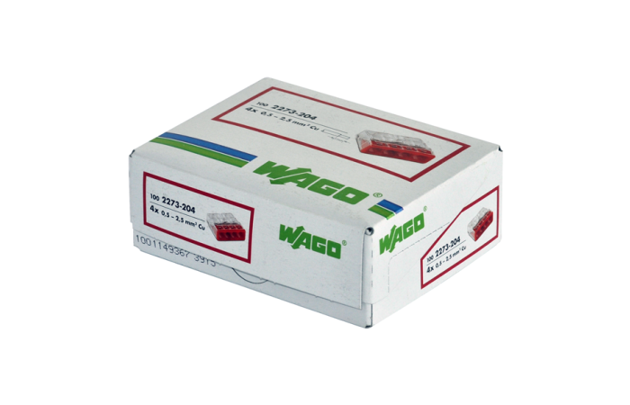 Wago 2273-204 lasklem 4x0,5-2,5