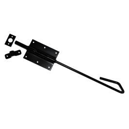 Staartgrendel zwart verzinkt 40cm