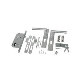 Deurbeslag tuindeur RVS SKG keurmerk complete set