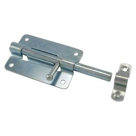 Plaatgrendel verzinkt 80 mm