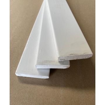 LWK: Hardhouten plint gegrond 12x55x2450mm - Hout en Bouwmaterialen - 2023