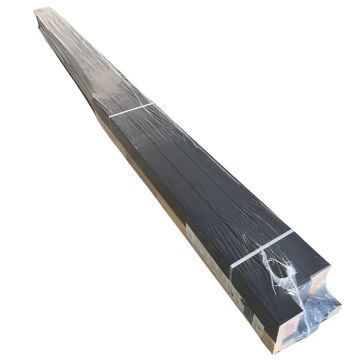 Binnendeurkozijn grenen stomp 56x114mm zwart gegrond