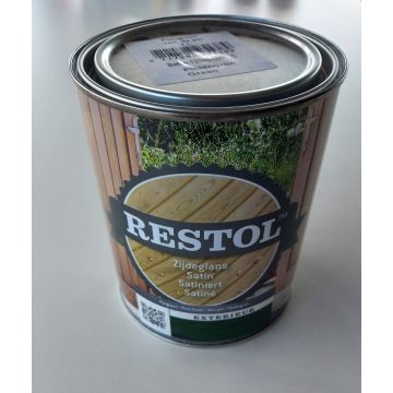 Restol Houtolie Zijdeglans 1L Pijngroen - Hout en Bouwmaterialen - 2023