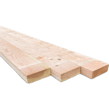 Douglas Lariks 50x150x5000mm regel onbehandeld