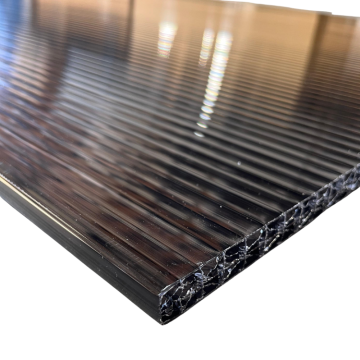 smokey grey kanaalplaat polycarbonaat