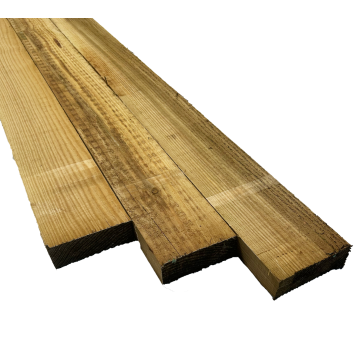 Douglas Lariks 50x150x3000mm regel groen geïmpregneerd