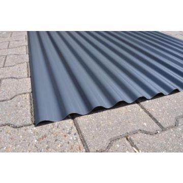 Metalen golfplaat 4000x988 mm antraciet