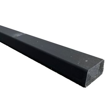 Vuren ventilatielat/achterlat zwart 28x41/47x4800mm - Hout en Bouwmaterialen - 2023