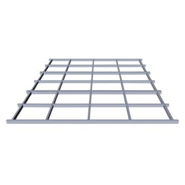 Aluminium Frame vlonderplanken (per m2)