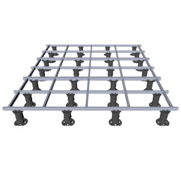 Verstelbare Vlonderdragers + Aluminium Frame (per m2)