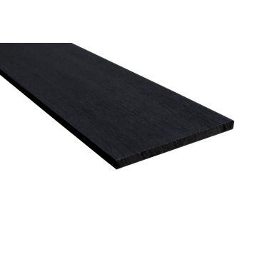 Afwerkplank Zwart 11x138x2900 mm