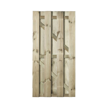 Steigerhouten deur - loftdeur - old look/grijs geïmpregneerd 80x200cm - Hout en Bouwmaterialen - 2023