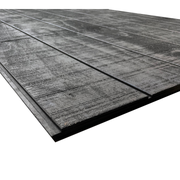 Channelply Rabat Plaat Zwart Gespoten 2440x1220mm - Brede plank